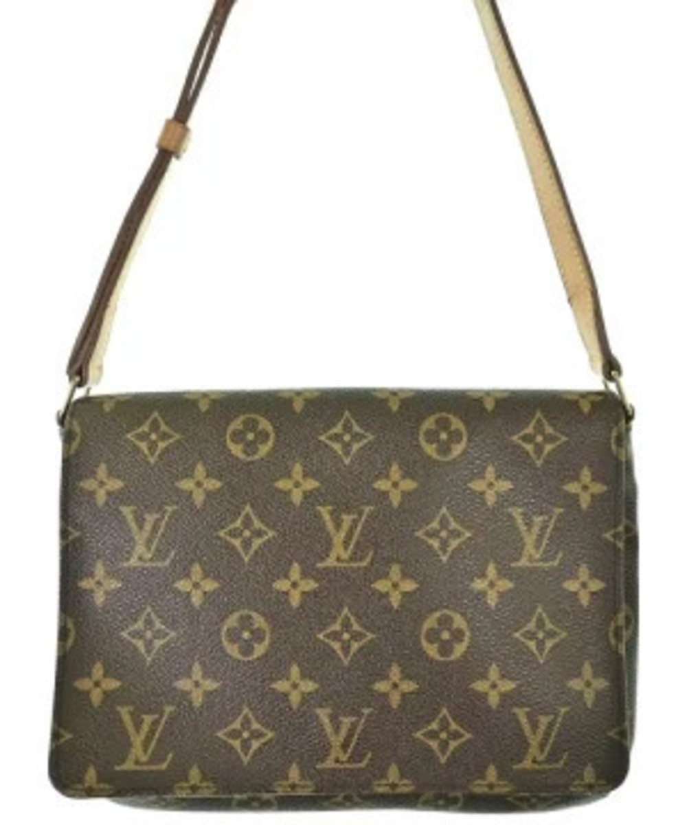 LOUIS VUITTON Shoulder Bag Brown All over pattern